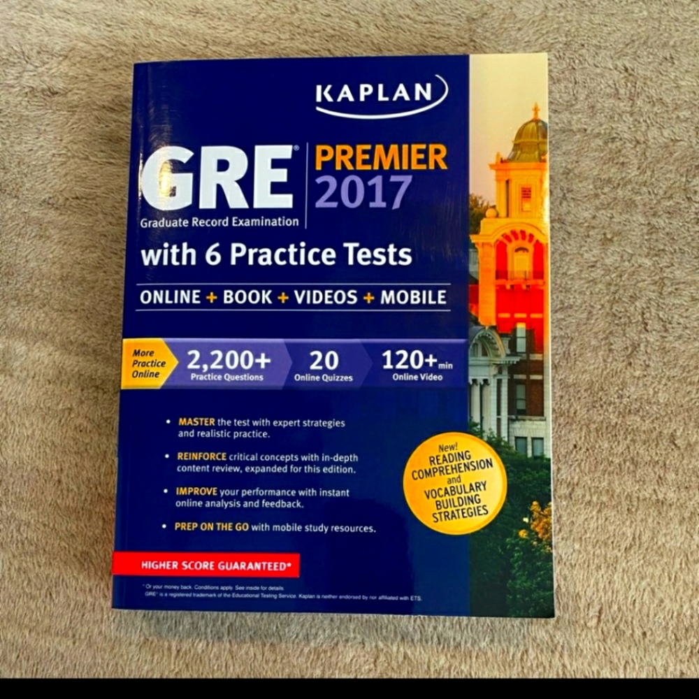 GRE Kaplan 2017 Premier